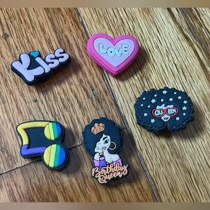 Colorful Crocs Charms Set